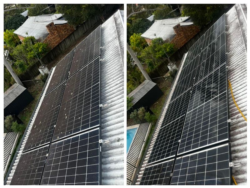 Brisbane Gutter and Solar Cleaning gutter cleaning work in Kenmore