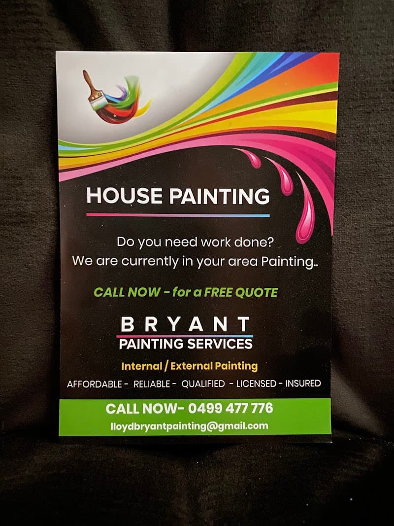 BRYANT PAINTING SERVICE painter work in Belmont North