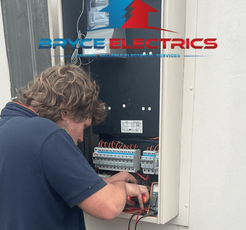 Bryce Electrics electrician work in Bellerive