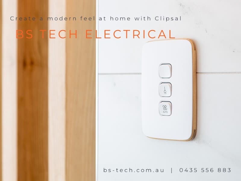 BS Tech Electrical Services electrician work in Hobart
