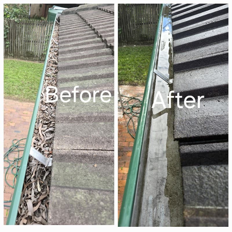 Bua's Roof, Gutter and Solar Maintenance gutter cleaning work in Marsden