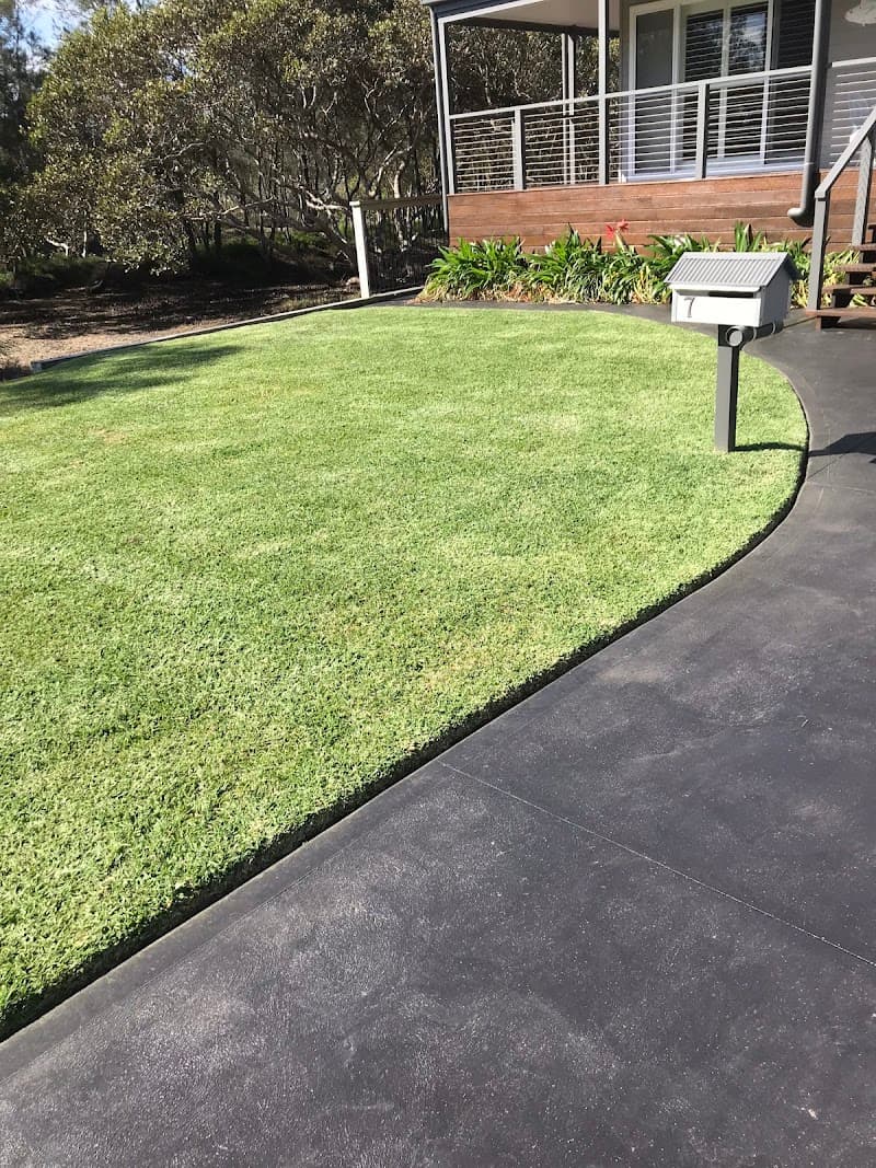 Budget Lawns Plus lawn care work in Ourimbah