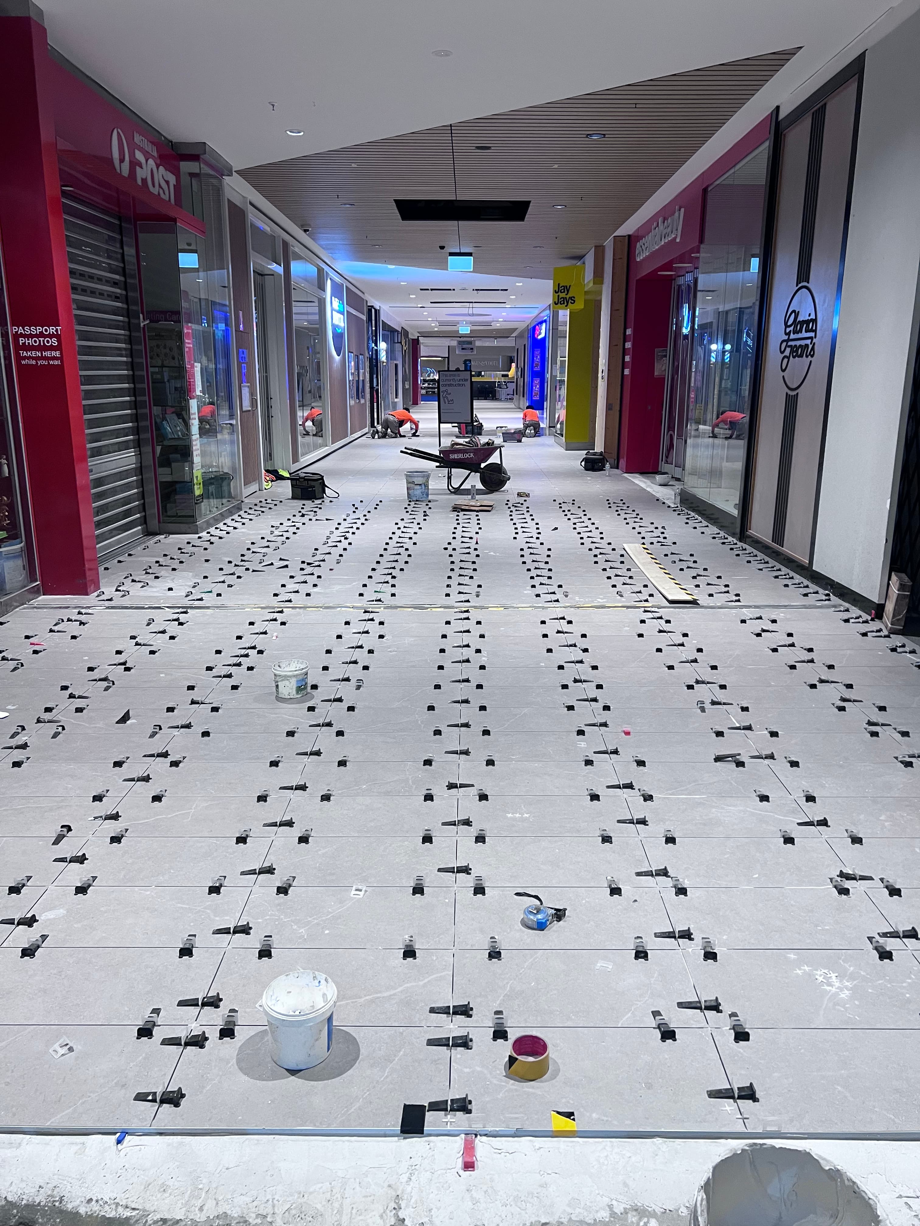 Precision Tiling Group tiling work in Dandenong