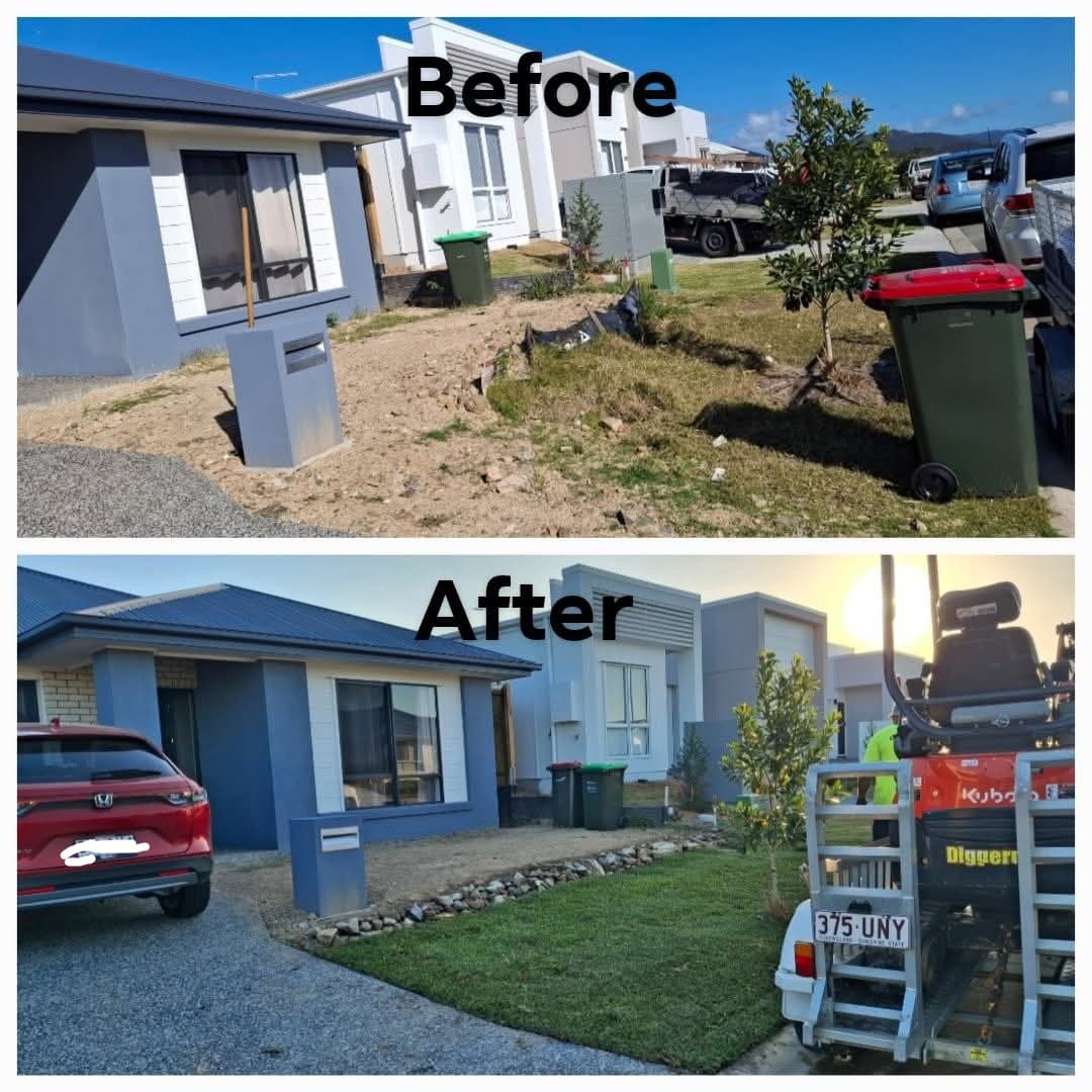 Pacific lawns landscaping lawn care work in Burpengary