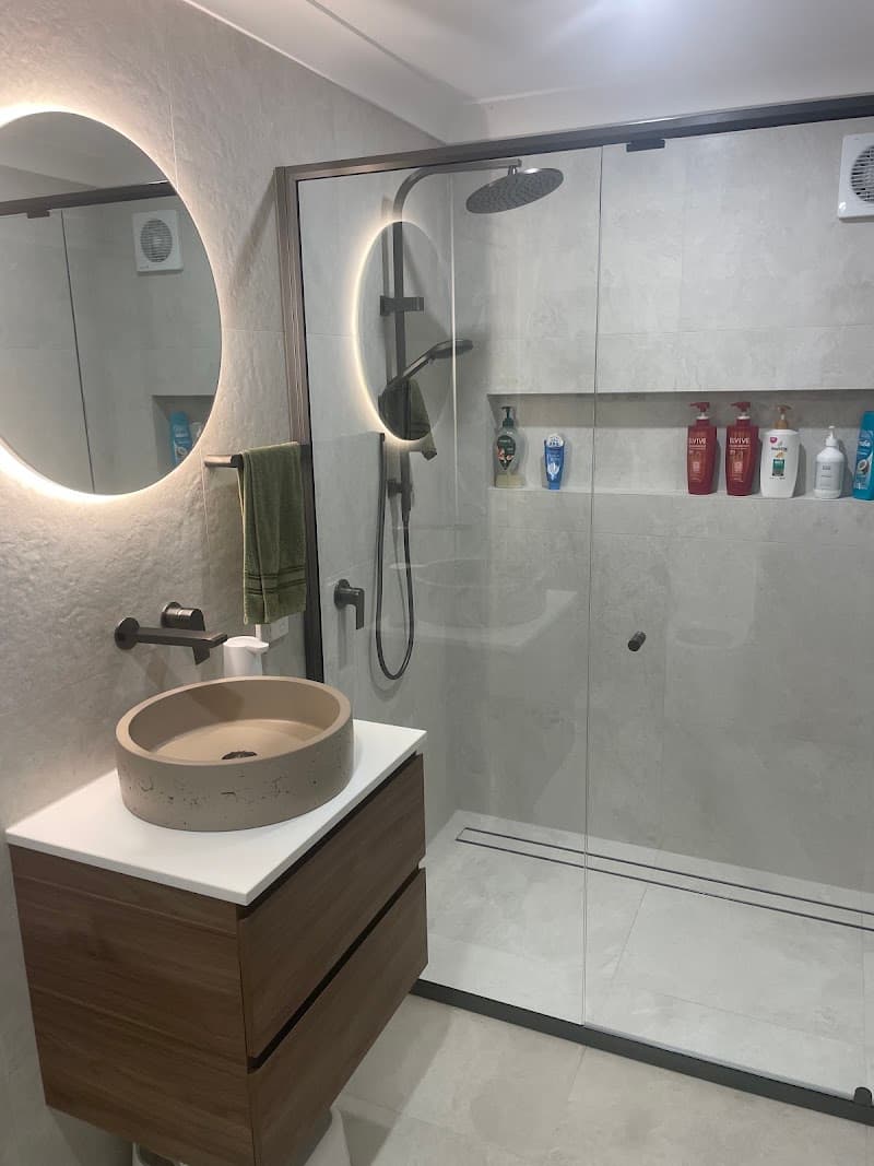 Building & Bathroom Brilliance PTY LTD bathroom renovation work in Croudace Bay