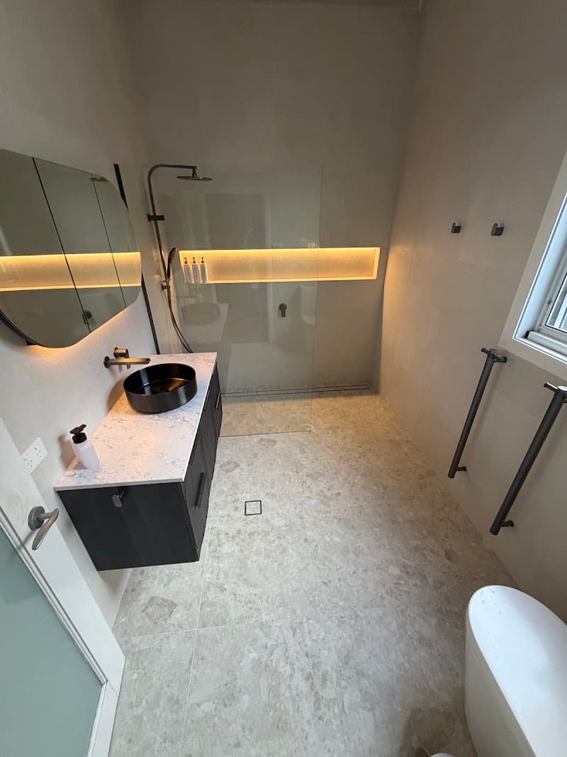 Building & Bathroom Brilliance PTY LTD bathroom renovation work in Croudace Bay