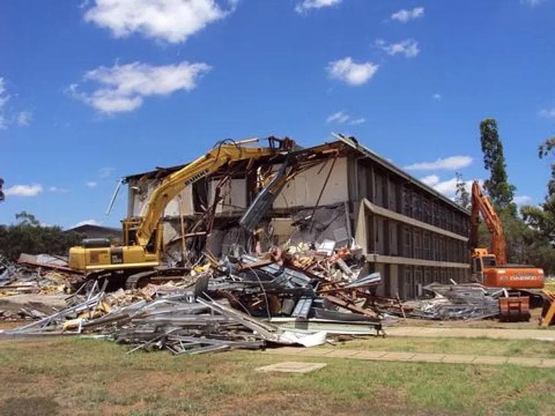 Burke Industries Pty Ltd demolition work in Harristown