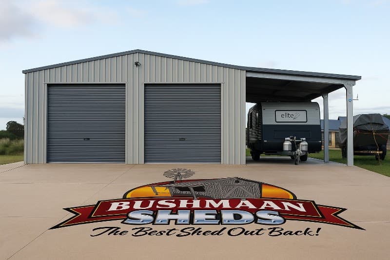 Bushman Sheds garage doors work in Bundaberg East