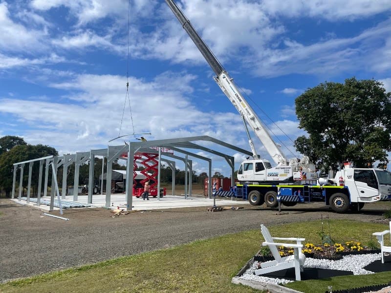 Bushman Sheds garage doors work in Bundaberg East