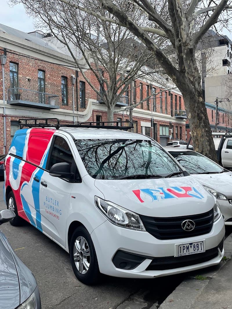 Butler Plumbing Pty Ltd plumber work in Fitzroy