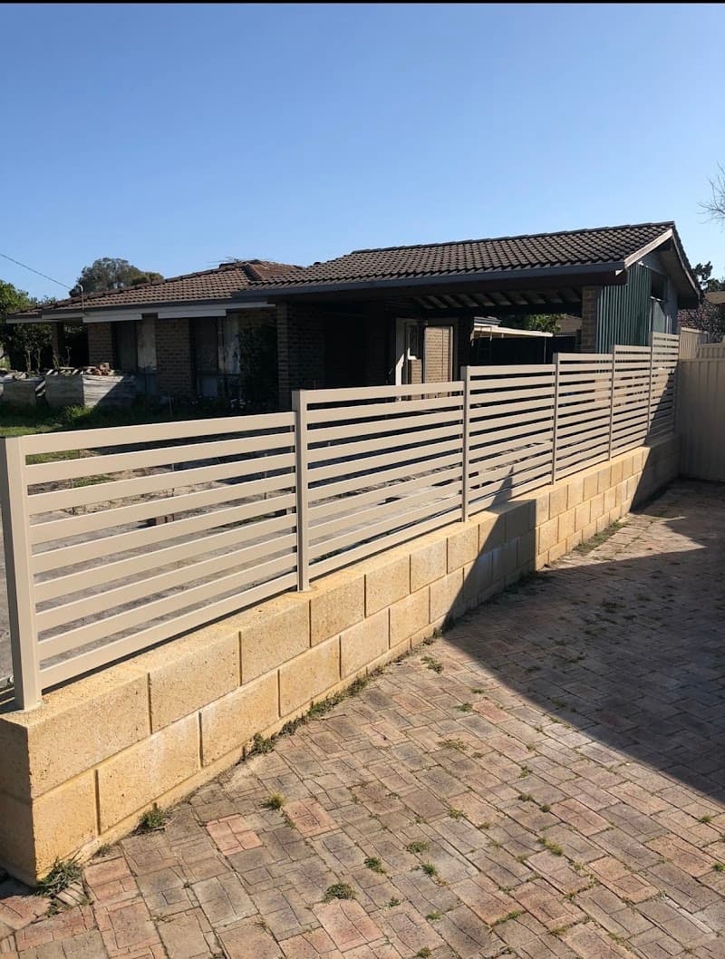 BV Fencing Solutions fencing work in Kallaroo