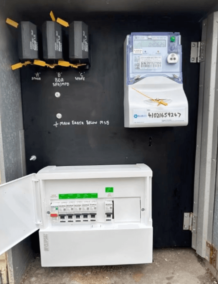 C Mack Electrical electrician work in Merewether