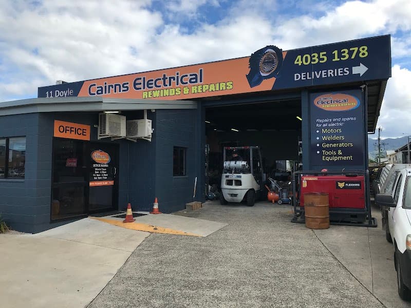 Cairns Electrical Rewinds & Repairs appliance repair work in Bungalow