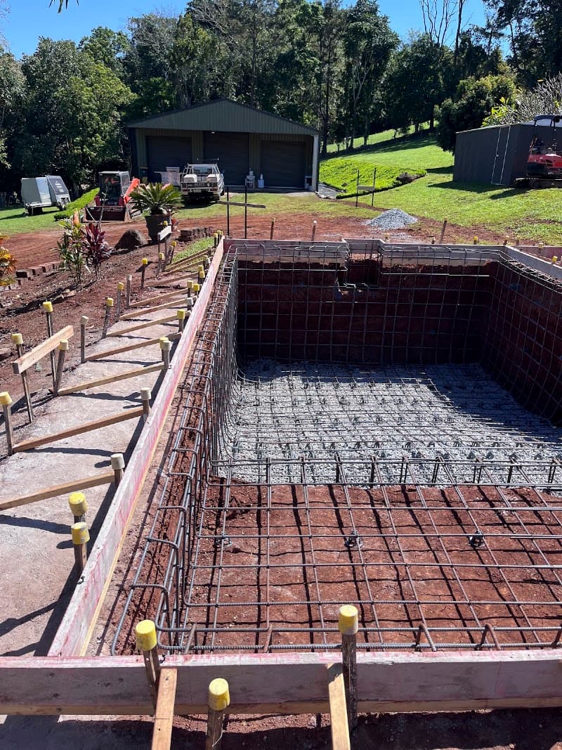 Cairns Pools pool builder work in Bentley Park