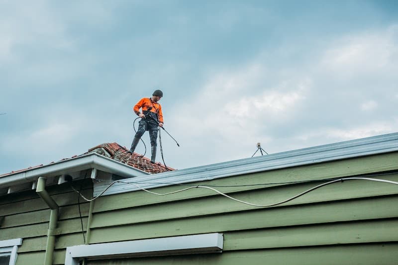 Caleb's Roofing roofing work in Somerville