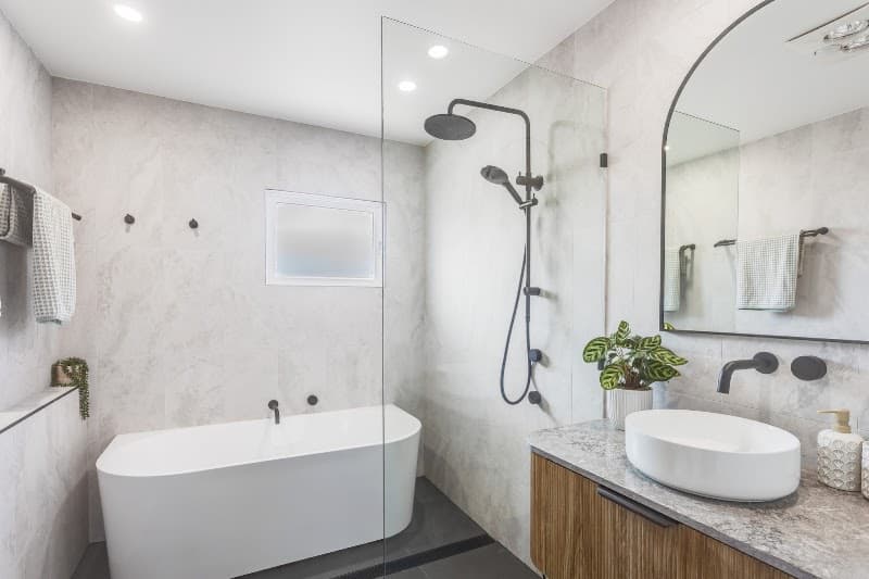 Camco Contracting bathroom renovation work in Koongal