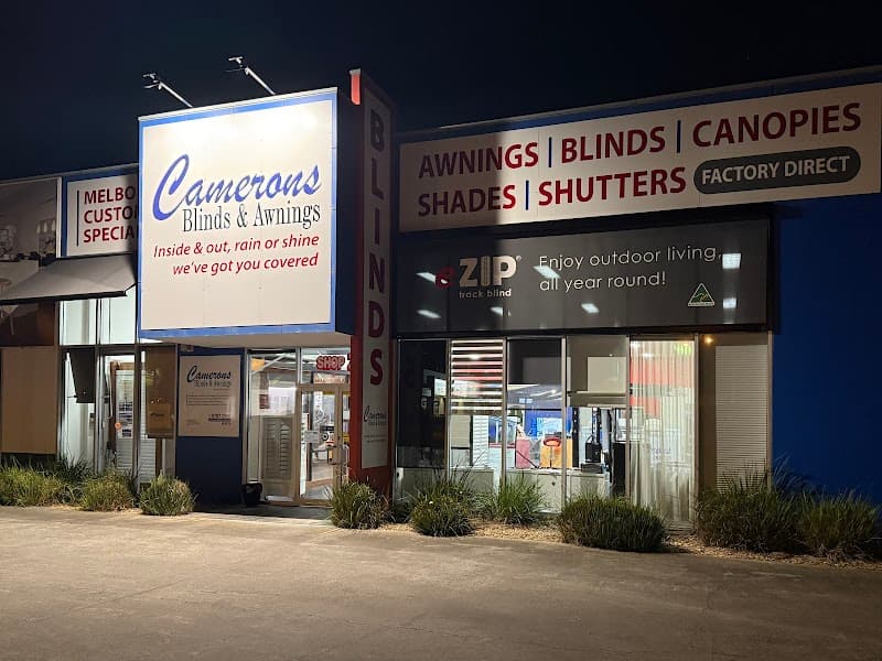 Camerons Blinds & Awnings — Melbourne's Outdoor Shades & Weinor Australia Specialists curtains & blinds work in Carrum Downs