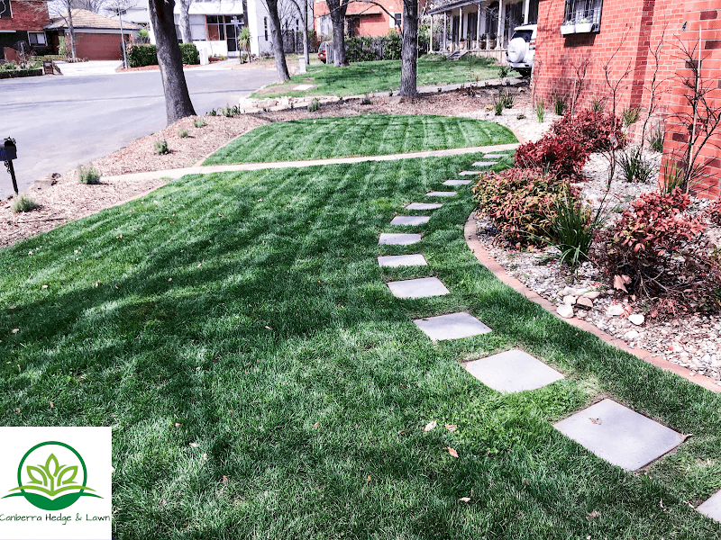 Canberra Hedge and Lawn lawn care work in Waramanga