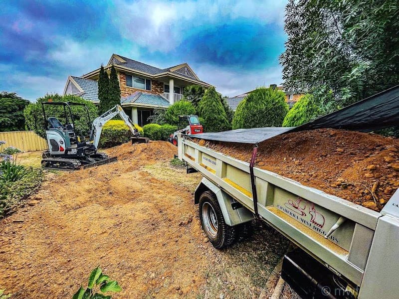 Canberra Mini Diggers demolition work in Fyshwick