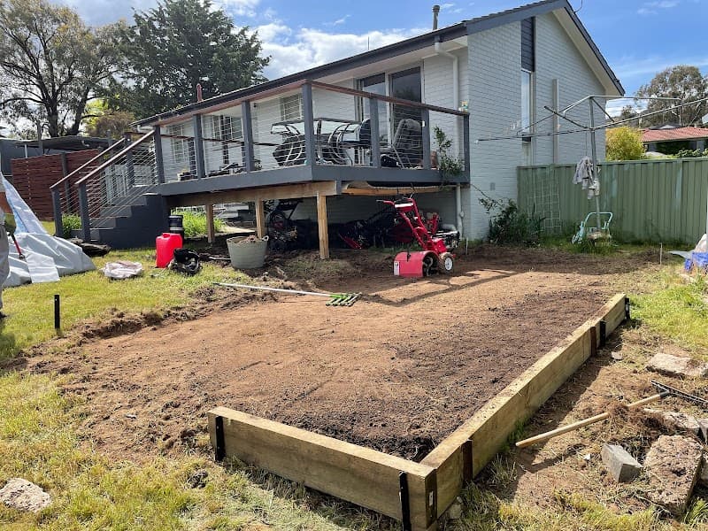 Canberra Siteworks Landscaping and Garden services landscaping work in Kambah