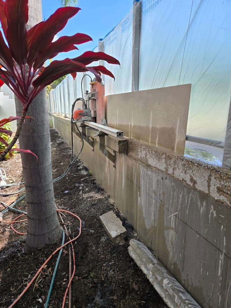 Cancut Concrete Sawing and Core Drilling Services PTY LTD concreting work in Townsville City