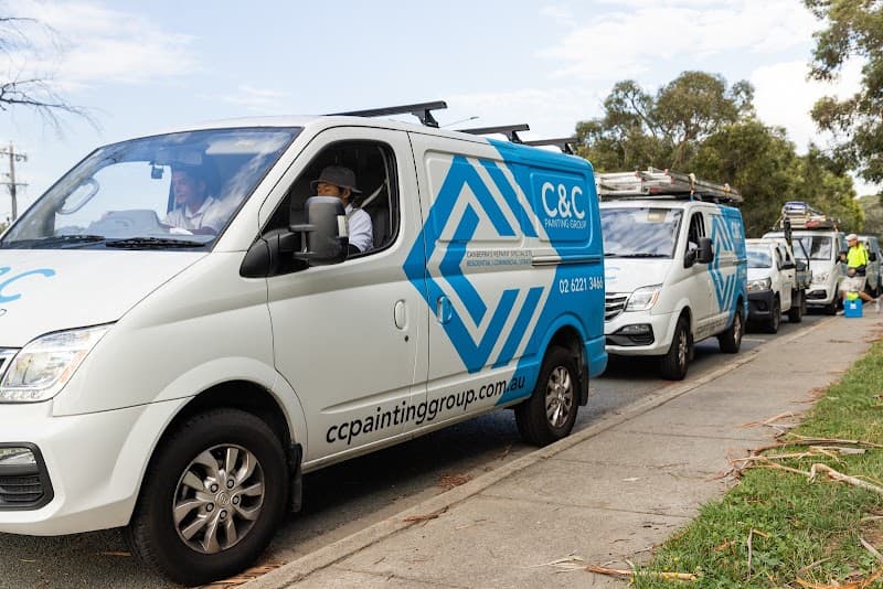 C&C Painting Group painter work in Mitchell