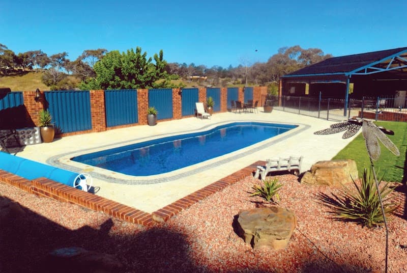 Capital Country Pools pool builder work in Mitchell