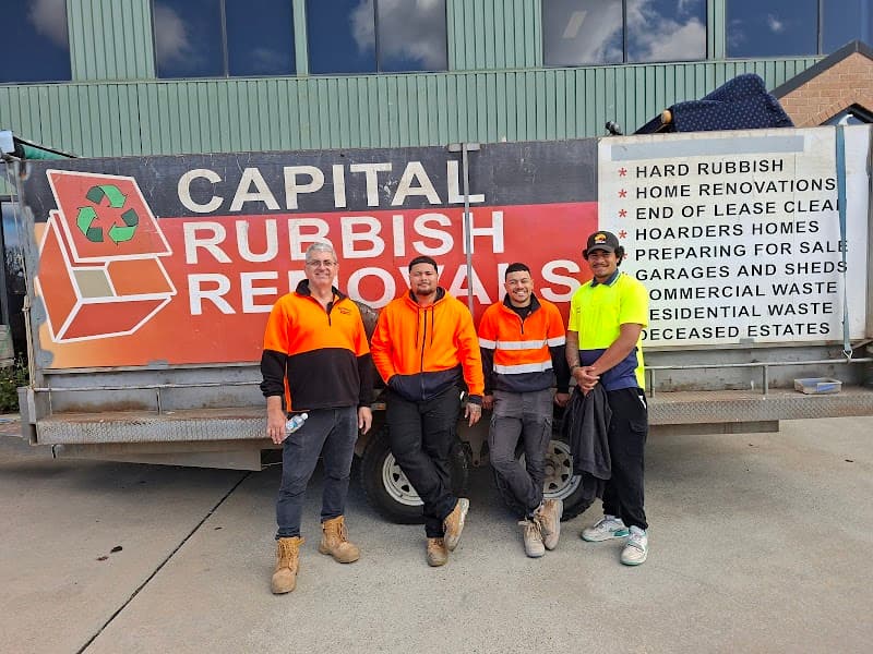 Capital Rubbish Removals rubbish removal work in Canberra