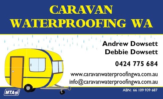 CARAVAN WATER PROOFING WA waterproofing work in Greenfields