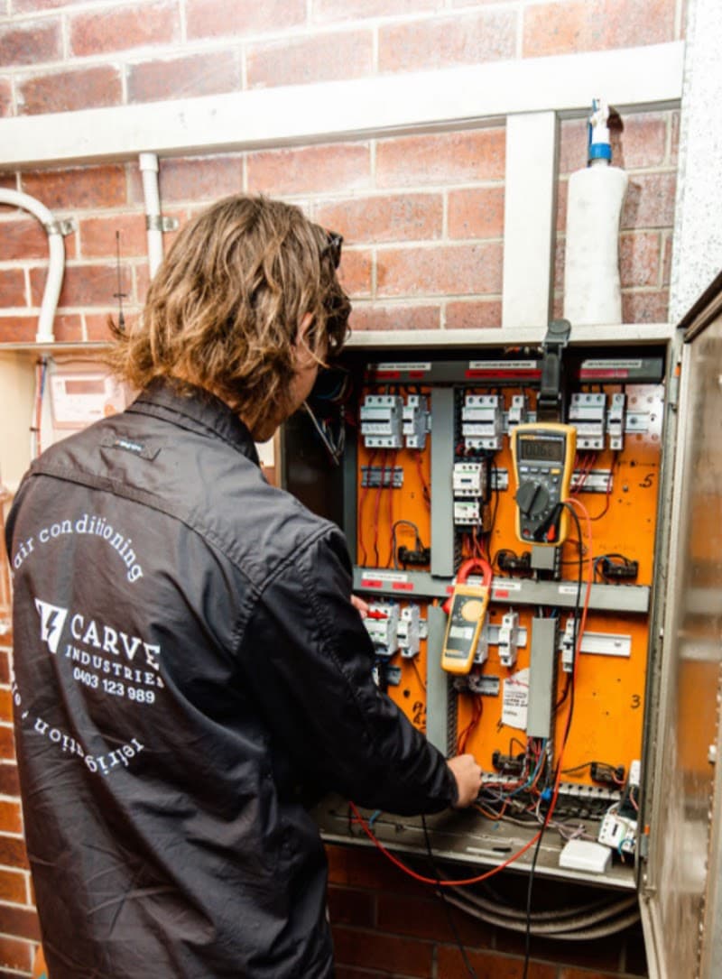 Carve Industries air conditioning work in Bundaberg Central