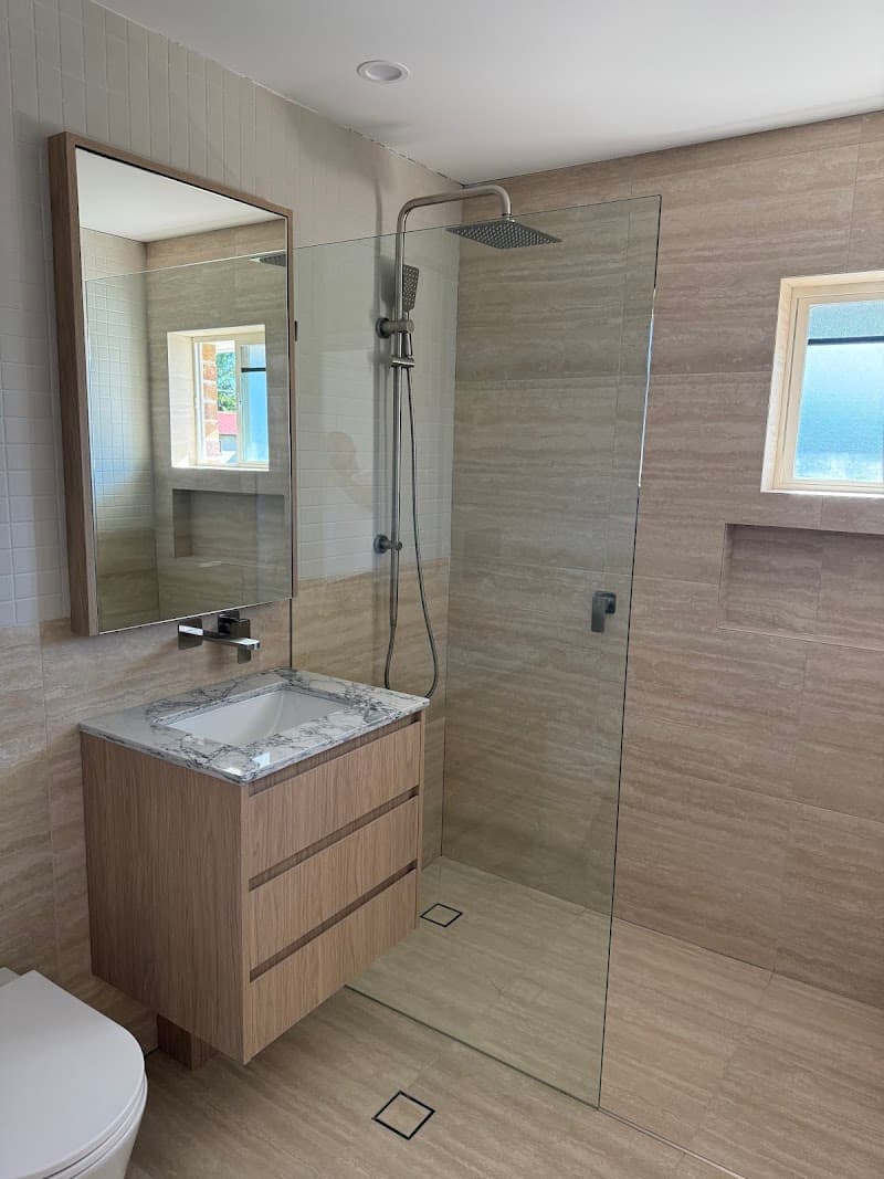 Casey Constructions bathroom renovation work in Cannon Hill