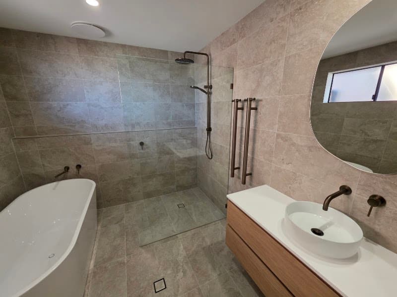 CastleCrew Group Pty Ltd bathroom renovation work in Port Macquarie