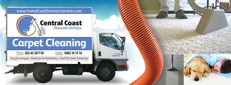Central Coast Domestic Services carpet cleaning work in Killarney Vale