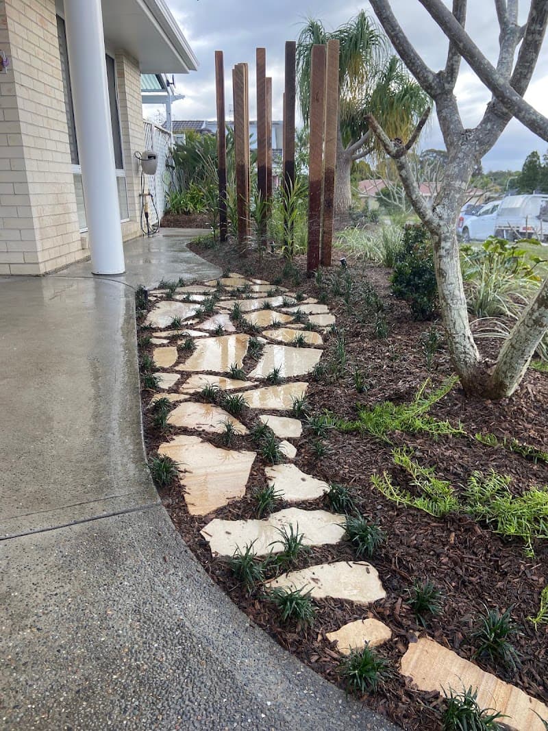 Central Coast Landscapes landscaping work in Buff Point