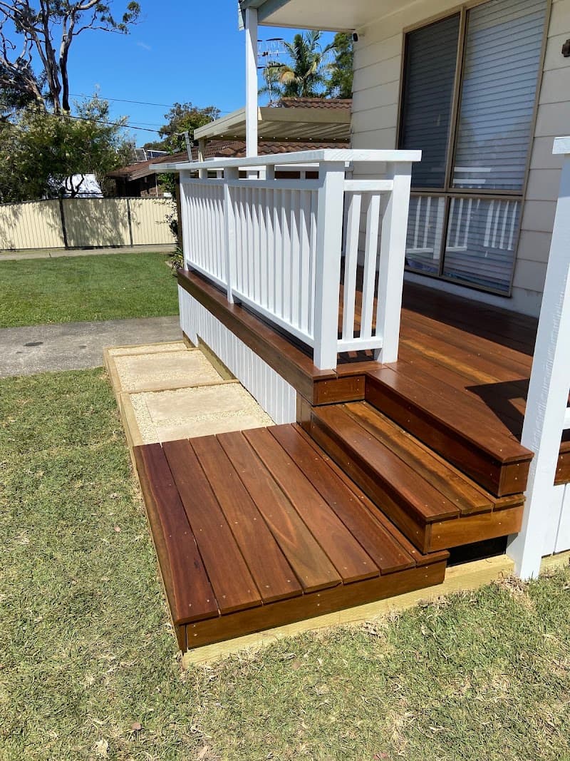 Central Coast Landscapes landscaping work in Buff Point