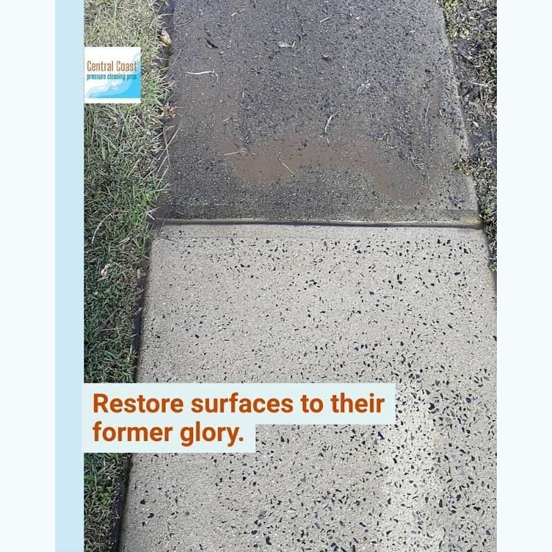 Central Coast Pressure Cleaning Pros gutter cleaning work in Gosford