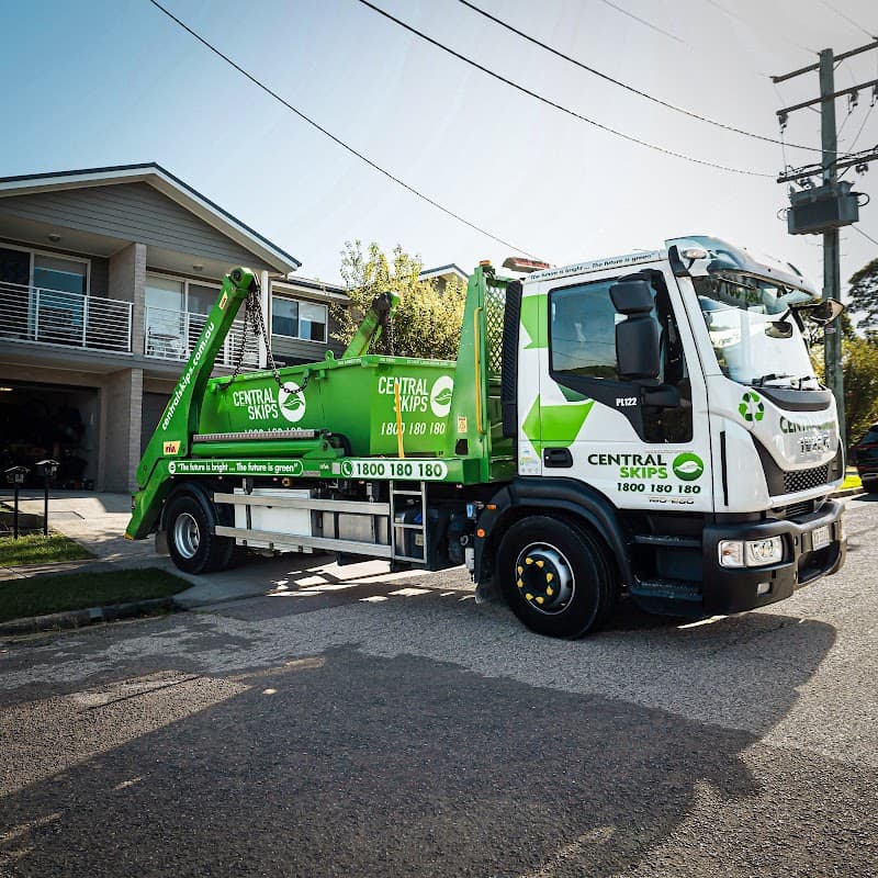Central Skips rubbish removal work in Cardiff