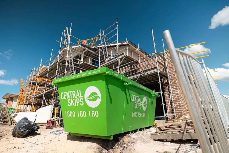 Central Skips rubbish removal work in Cardiff