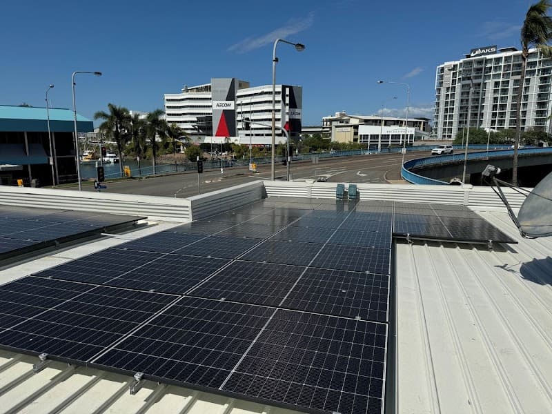 Central Solar Services solar panel installation work in Garbutt