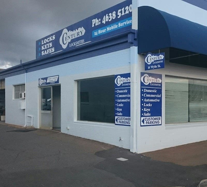Century Locksmiths locksmith work in Toowoomba City