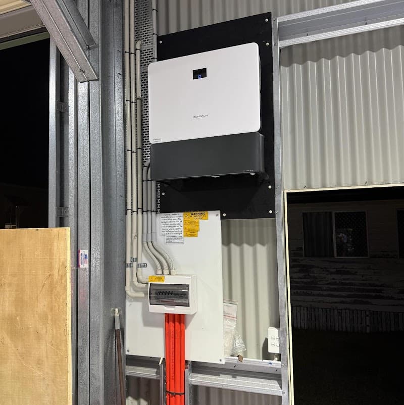 Charged Energy solar panel installation work in Capalaba