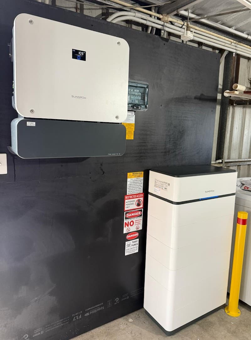 Charged Energy solar panel installation work in Capalaba