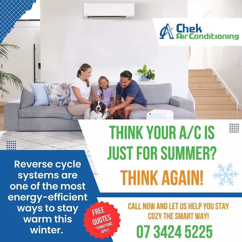Chek Air & Electrical air conditioning work in Raceview