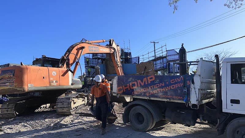 Chomp Excavation & Demolition demolition work in Carlton