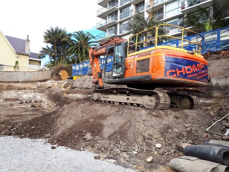 Chomp Excavation & Demolition demolition work in Carlton