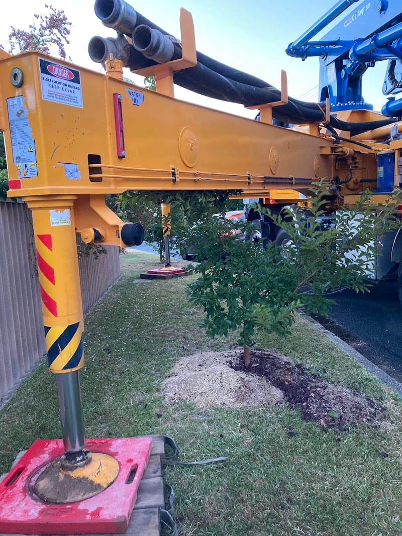Chris Ross Concrete Pumping concreting work in Wodonga