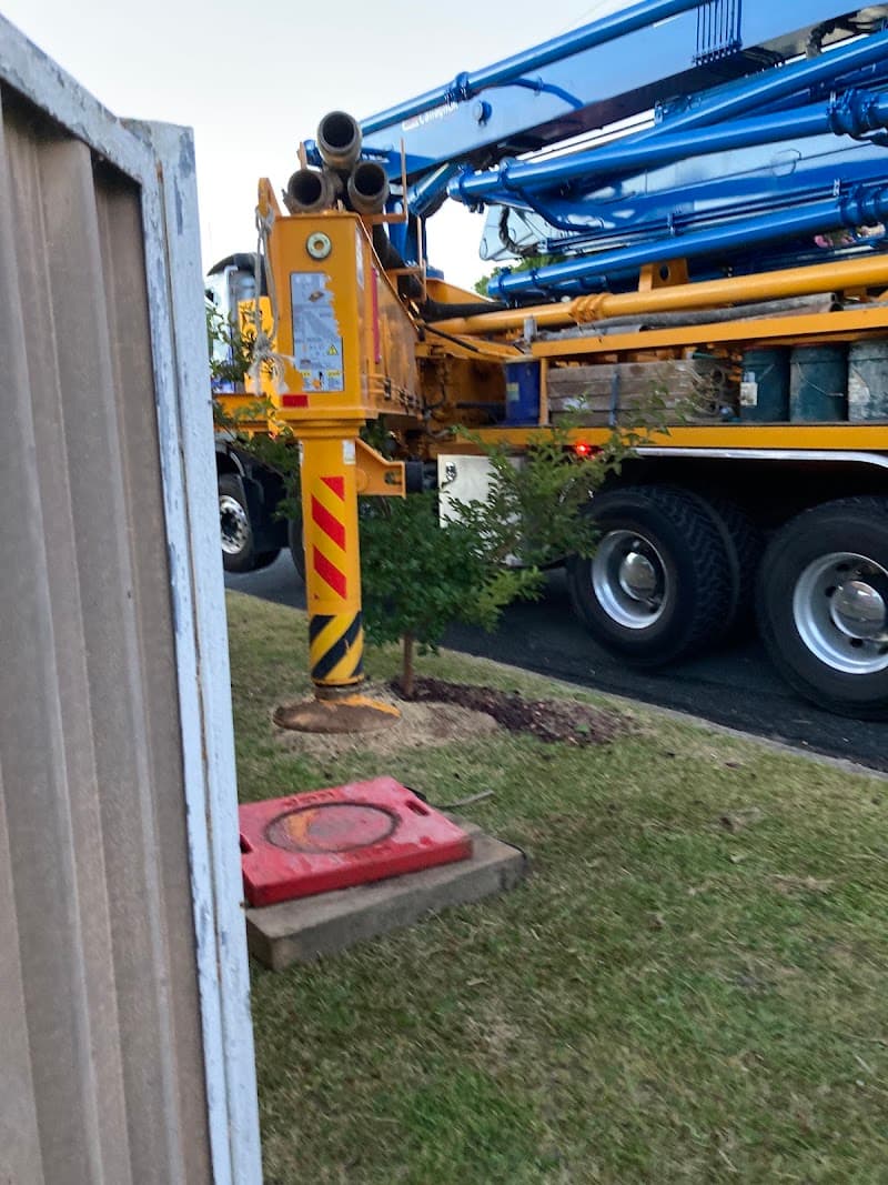 Chris Ross Concrete Pumping concreting work in Wodonga