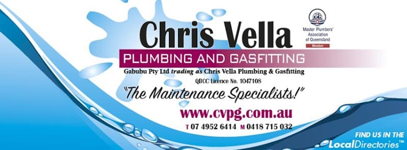 Chris Vella Plumbing and Gasfitting plumber work in Mackay