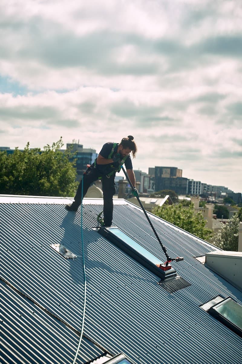 Christian's Exterior Cleaning gutter cleaning work in South Yarra
