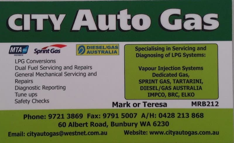 City Auto Gas air conditioning work in Bunbury